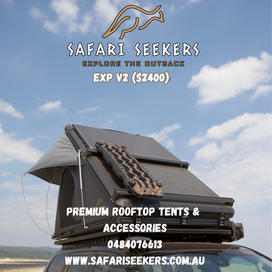 SAFARI SEEKERS ROOF TOP TENT: 'EXPEDITION SERIES V2'