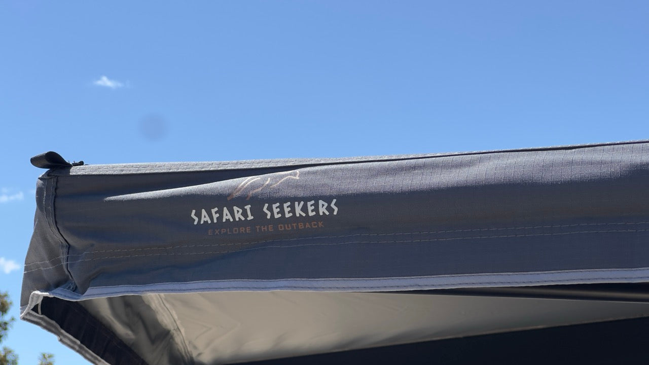 SAFARI SEEKERS AWNING: '270 EXT FREE STANDING DEGREE AWNING'