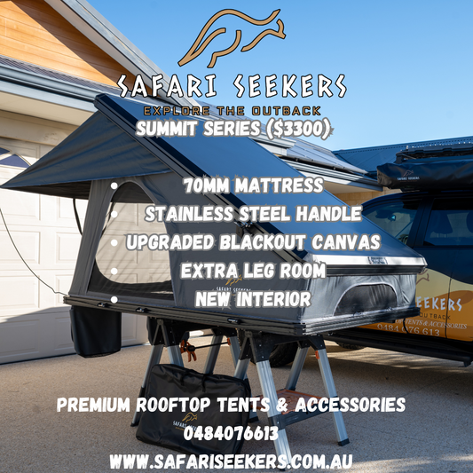 SAFARI SEEKERS ROOF TOP TENT: SUMMIT SERIES