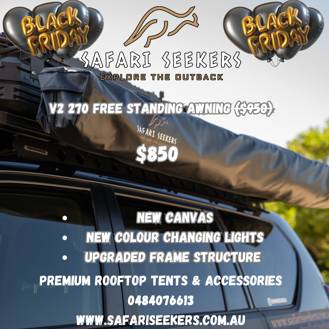 SAFARI SEEKERS AWNING: '270 FREE STANDING DEGREE AWNING V2'