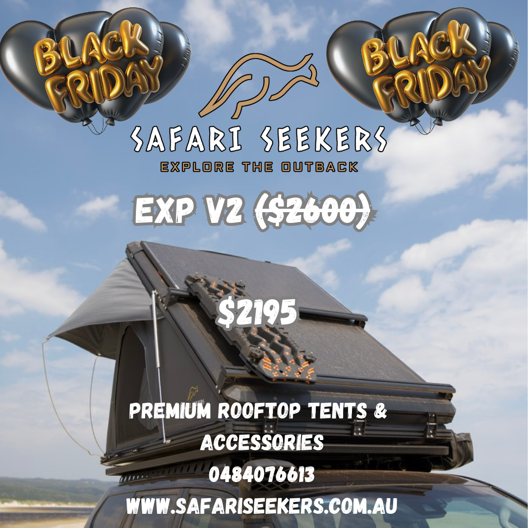 SAFARI SEEKERS ROOF TOP TENT: 'EXPEDITION SERIES V2'