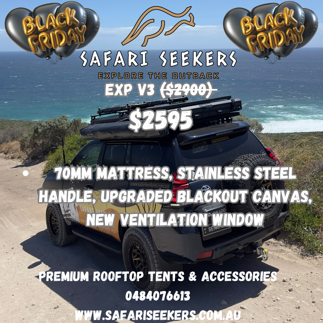 SAFARI SEEKERS ROOF TOP TENT: 'EXPEDITION SERIES V3'