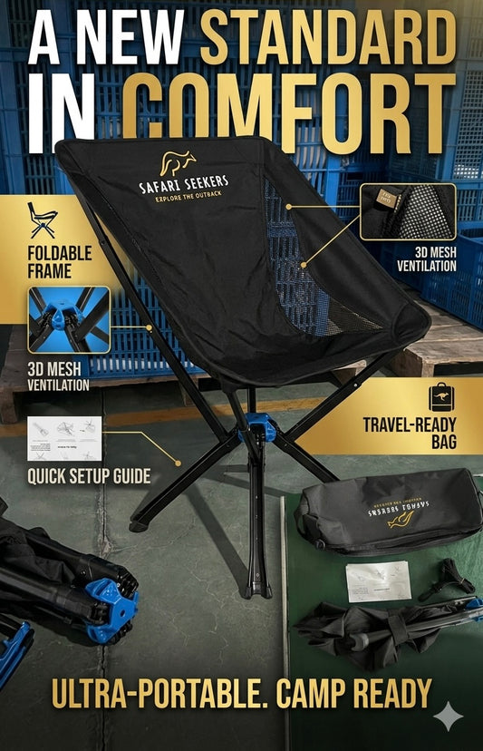 SAFARI SEEKERS COMPACT CAMPING CHAIR