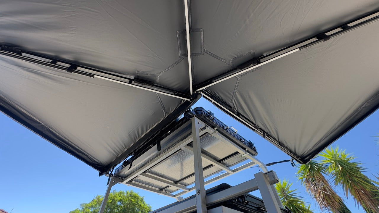 SAFARI SEEKERS AWNING: '270 FREE STANDING DEGREE AWNING V2'