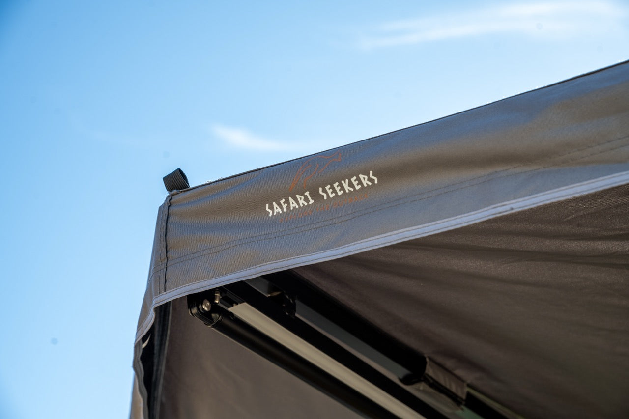 SAFARI SEEKERS AWNING: '270 EXT FREE STANDING DEGREE AWNING'