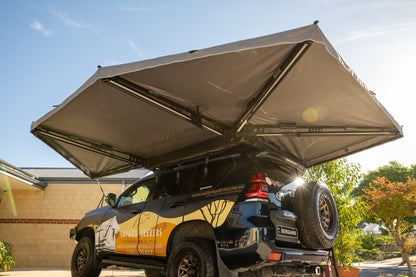 SAFARI SEEKERS AWNING: '270 EXT FREE STANDING DEGREE AWNING'