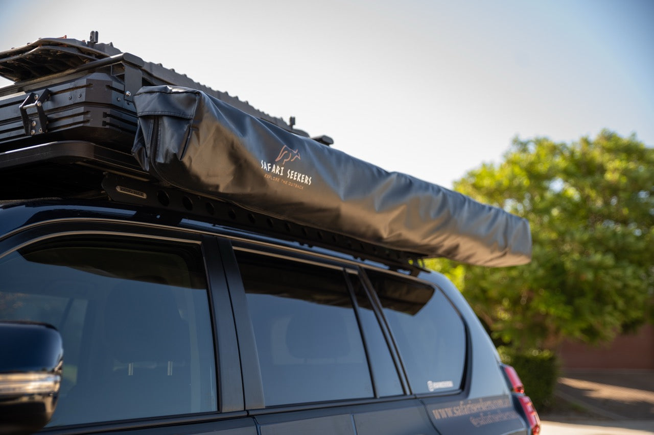 SAFARI SEEKERS AWNING: '270 EXT FREE STANDING DEGREE AWNING'