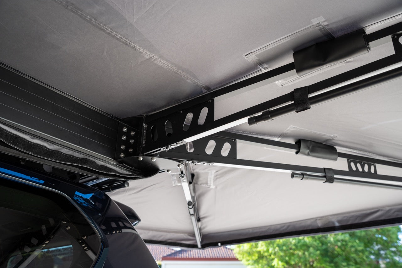 SAFARI SEEKERS AWNING: '270 EXT FREE STANDING DEGREE AWNING'